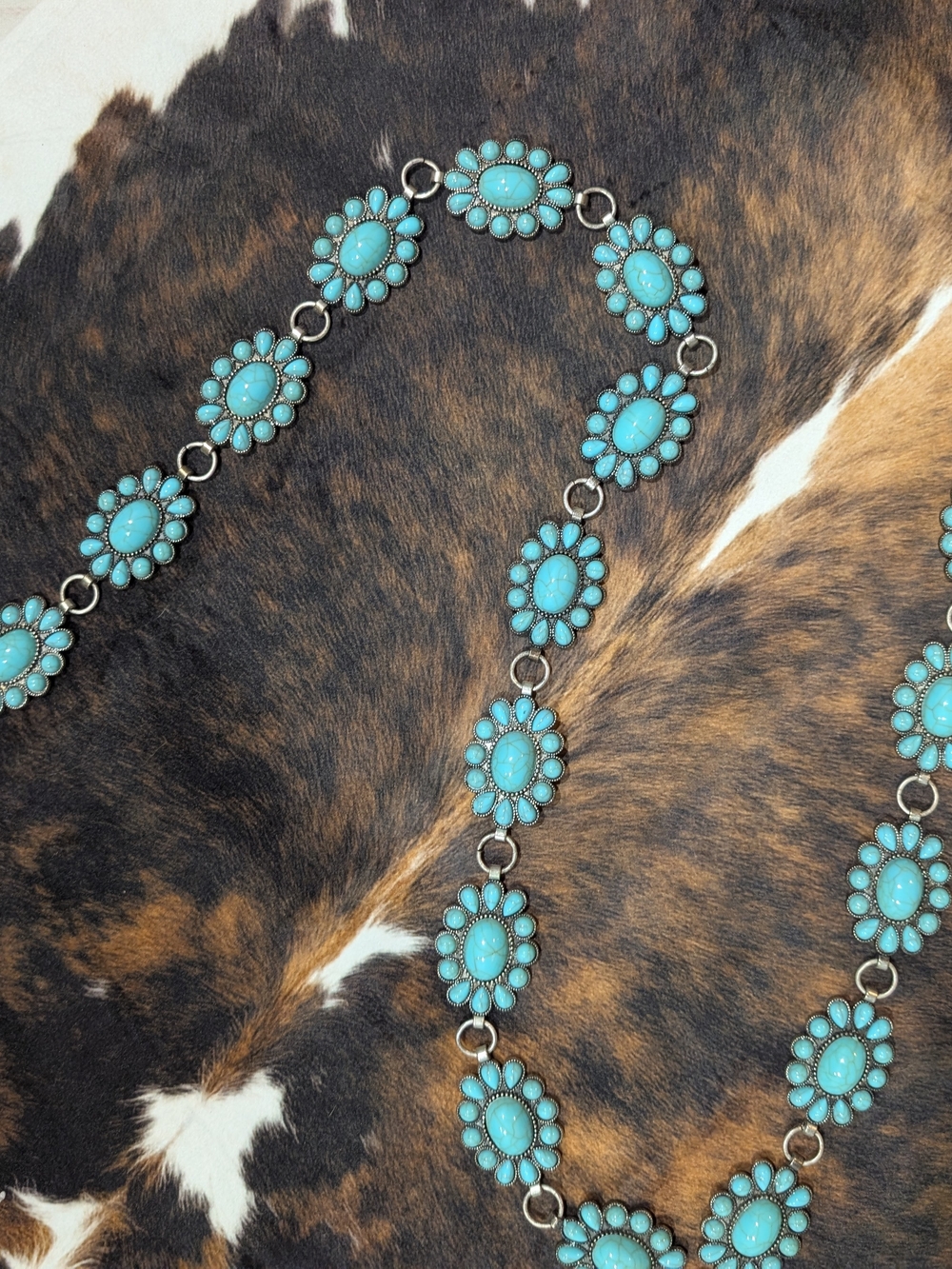 Turquoise Concho Belt